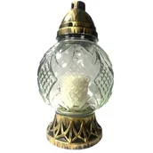 Lampiony i znicze - Znicz LW Z-447 31 cm złoty - miniaturka - grafika 1