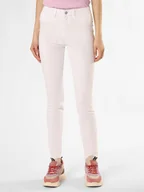 Spodnie damskie - Noisy May Dżinsy - Callie Kobiety Jeansy biały jednolity, 25-30 - miniaturka - grafika 1