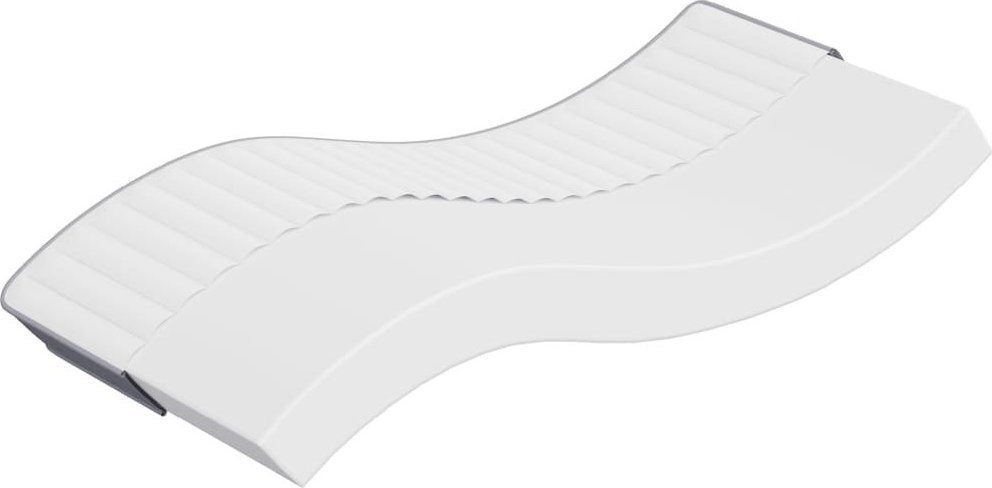 vidaXL Materac piankowy, średnio miękki, 70x200 cm