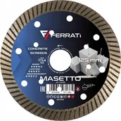 Tarcze do pił - Irwin Tarcza diamentowa Ferrati Masetto 125mm do cięcia betonu cegły - miniaturka - grafika 1