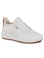 Sneakersy damskie - Geox Sneakersy D Aerantis A D02HNA 00085 C1000 Biały - miniaturka - grafika 1