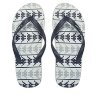 Klapki i japonki męskie - Japonki Kappa 371D2UW Blue Marine - White - Grey Lt Lead Granatowy - miniaturka - grafika 1