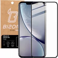 Szkła hartowane na telefon - Bizon Szkło hartowane Bizon Glass Edge do iPhone 11 / XR, czarne 5903896180892 - miniaturka - grafika 1