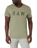 Koszulki męskie - G-STAR RAW Męski t-shirt, zielony (Shamrock C506-2199), XL, Zielony (Shamrock C506-2199), XL - miniaturka - grafika 1