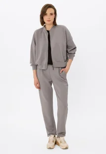 Dresowe spodnie N-INFINI - Spodnie sportowe damskie - miniaturka - grafika 1