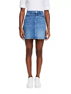 Spódnice - ESPRIT Damska 032EE1D313 spódnica, 902/niebieska średnia pranie, normalna - miniaturka - grafika 1