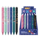 Długopisy - Interdruk Długopis ścieralny auto z gripem Yuhu (24szt) - miniaturka - grafika 1