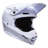 Kaski motocyklowe - Kask Cross BELL MX-10 Mips Młodzieżowy Jednolity BiałyM - miniaturka - grafika 1