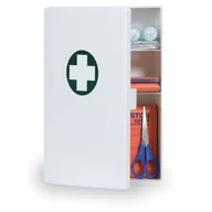 Akcesoria BHP - B2B Partner Plastikowa apteczka ścienna, bez zawartości 113052 - miniaturka - grafika 1