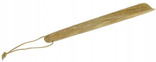 Łyżka do butów drewniana DĄB 28,5cm z rzemykiem - Pokrowce na ubrania - miniaturka - grafika 1