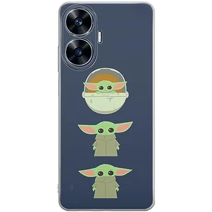 ERT GROUP etui na telefon Realme C55, case oryginalny i oficjalnie licencjonowany przez Star Wars, wzór Baby Yoda 007, optymalnie dopasowane, plecki z TPU - Etui i futerały do telefonów - miniaturka - grafika 1