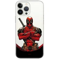Etui i futerały do telefonów - Etui Marvel dedykowane do Xiaomi REDMI NOTE 11 5G / NOTE 11T 5G / POCO M4 PRO 5G, wzór: Deadpool 006 Etui częściowo przeźroczyste, oryginalne i ofic.. - miniaturka - grafika 1
