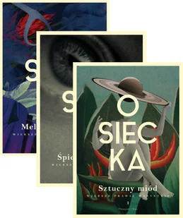 Pakiet Wiersze prawie wszystkie. Tomy 1-3 Sztuczny miód, Śpiewające piaski, Melodia złudzeń - Agnieszka Osiecka - książka - Poezja - miniaturka - grafika 1