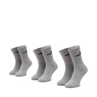 Skarpetki męskie - Zestaw 3 par wysokich skarpet unisex Puma 907934 r. 35/38 Szary - miniaturka - grafika 1