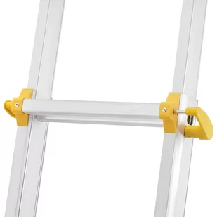 Drabina teleskopowa przegubowa Vario 4x5 z opcją na schody (długość w pozycji opieralnej: 457cm, udźwig: 150kg) 99681497 - Drabiny - miniaturka - grafika 4
