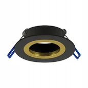 Lampy sufitowe - Sthrum Pluto C Black/golden - miniaturka - grafika 1