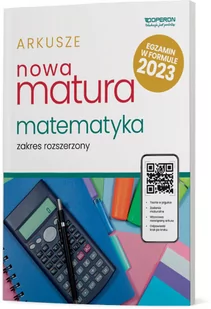 Matura 2023. Matematyka. Arkusze. Zakres rozszerzony - Materiały pomocnicze dla uczniów - miniaturka - grafika 1