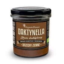 Daktynella orzechy ziemne - krem daktylowy BIO 280 g OrganicHouse - Orzechy i nasiona - miniaturka - grafika 1