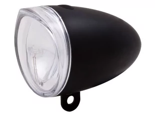 SPANNINGA Lampka rowerowa przednia trendo xdo czarny - Lampki rowerowe - miniaturka - grafika 1