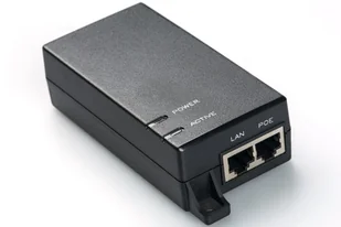Microconnect POEINJ-15W adapter PoE 10 Gigabit Ethernet 48 V - Powerline communications - miniaturka - grafika 1