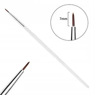 Akcesoria do paznokci - Pędzelek cieniutki do zdobień 7mm (00) - miniaturka - grafika 1