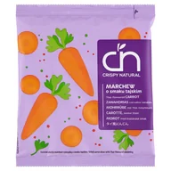 Owoce świeże i suszone - Crispy Natural Suszone plastry marchwi z posypką o smaku tajskim 18 g - miniaturka - grafika 1