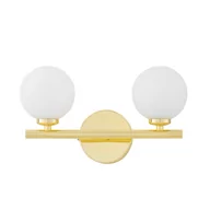 Lampy ścienne - LAMPA ŚCIENNA KINKIET NOWOCZESNY KLASYCZNY ZŁOTY MARSIADA W2 - miniaturka - grafika 1