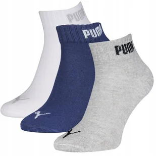 Puma Skarpety Quarter-V 3-Pak 88749805 R 35-38 - Skarpetki męskie - miniaturka - grafika 1
