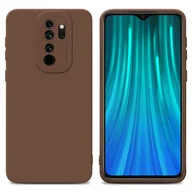 Etui i futerały do telefonów - Pokrowiec Etui Do Xiaomi RedMi NOTE 8 PRO w FLUID BRĄZOWY TPU Silikonowe Obudowa Ochronny Case Cover Cadorabo - miniaturka - grafika 1