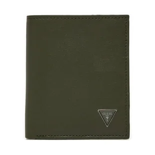 Duży Portfel Męski Guess Mito SMMTCF LEA22 Khaki - Portfele - miniaturka - grafika 1