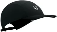 Czapki i chusty sportowe damskie - COMPRESSPORT Czapka do biegania 5 PANEL LIGHT CAP Black - miniaturka - grafika 1
