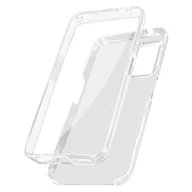 Etui i futerały do telefonów - Etui 360° do Oppo A76 / A96 / Realme 9i Przód i sztywny tył – przezroczyste - miniaturka - grafika 1