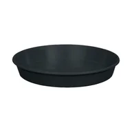 Donice - Podstawka platikowa ś.18 cm czarna Donkwiat - miniaturka - grafika 1