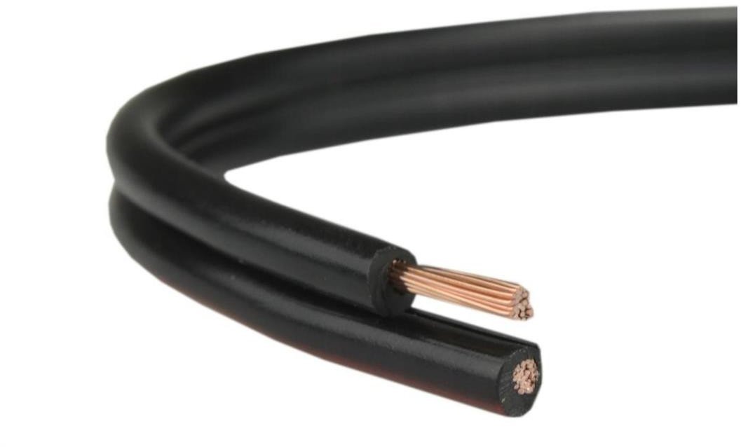 Przewód głośnikowy SMYp 2x0,22 czarny CU miedź Elektrokabel 200m