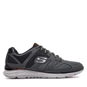 Sneakersy męskie - Sneakersy Skechers Flash Point 58350 Szary - miniaturka - grafika 1