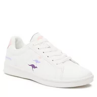 Buty dla dziewczynek - Sneakersy KangaRoos K-Ten Kangu 30030 000 0006 White/Frost Pink - miniaturka - grafika 1