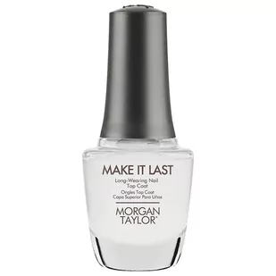MORGAN TAYLOR Long Wearing Nail Top Coat 15.0 ml - Lakiery do paznokci - miniaturka - grafika 1
