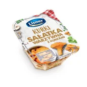 Szybkie dania obiadowe - Sałatka Warzywna Z Kurkami Lisner 140G - miniaturka - grafika 1