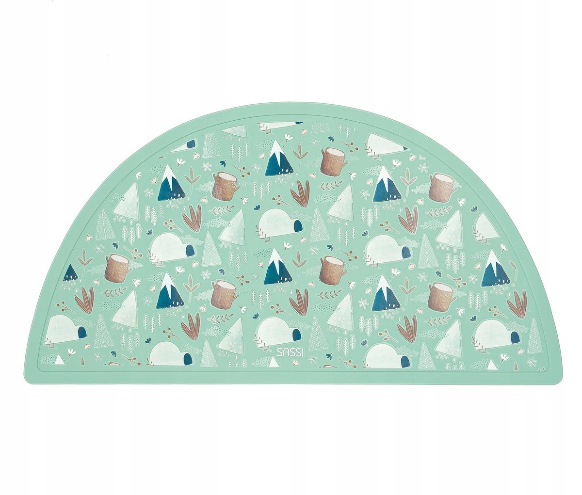 SASSI Mata podkładka silikonowa na stół MIŚ Nauka jedzenia