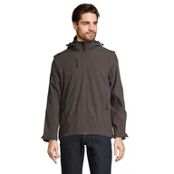 Kurtki i kamizelki sportowe męskie - Kurtka Soft Shell Dla Dorosłych Unisex Falcon 3 W 1 - miniaturka - grafika 1
