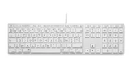 Klawiatury - LMP 24215 USB AZERTY Francuski Srebrny 24215 - miniaturka - grafika 1