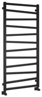 Grzejniki łazienkowe - Sapho Zig - Element grzejny 60x133 cm, 601 W, czarny ZG613B - miniaturka - grafika 1