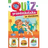 Książki edukacyjne - Quiz przedszkolaka ze słonikiem Opracowanie zbiorowe - miniaturka - grafika 1