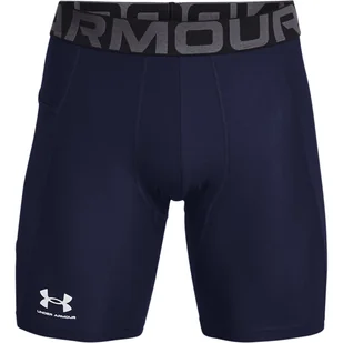 Męskie Spodenki kompresyjne UNDER ARMOUR UA HG ARMOUR SHORTS 1361596-410 – Granatowy - Spodenki męskie - miniaturka - grafika 1