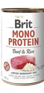 Mokra karma dla psów - Brit MONO PROTEIN BEEF & BROWN RICE 400g - miniaturka - grafika 1