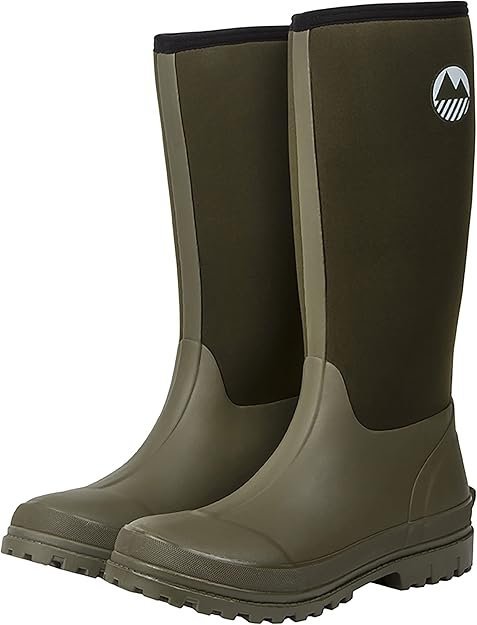 LAKELAND ACTIVE KALOSZE MĘSKIE KHAKI Z LOGO 38 1J0A