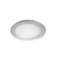Lampy sufitowe - Pierścień oprawy punktowej LED KANLUX Rounda V2LED12W-NW-SR Srebrny - miniaturka - grafika 1