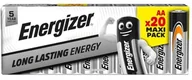 Baterie i akcesoria - Energizer LR6/20 Everyday AA family 20pack Alkalické - miniaturka - grafika 1