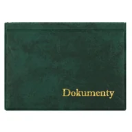 Etui na dokumenty i karty - Km Plastik Okładka na dokumenty nowe pion Eco  498555 - miniaturka - grafika 1
