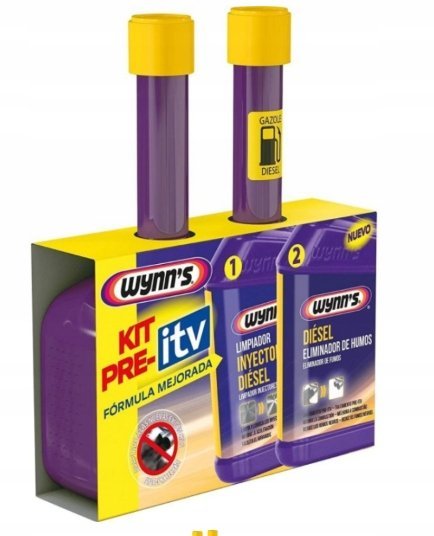 ZESTAW Wynns Anti-Pollution Eliminator dymu +Środek czyszczący wtryskiwacze